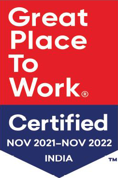Great Place To Work. Certified. November 2021 - November 2022. India
