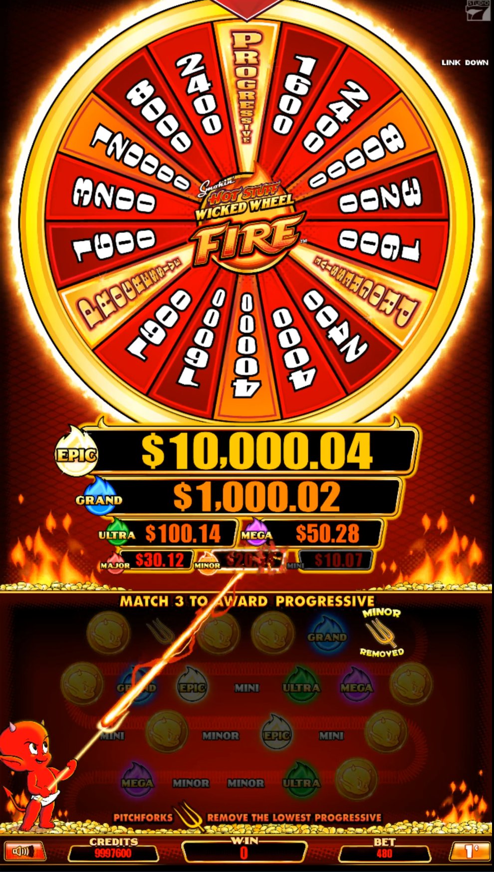 Smokin' Hot Stuff Wicked Wheel Fire & Ice™ Everi