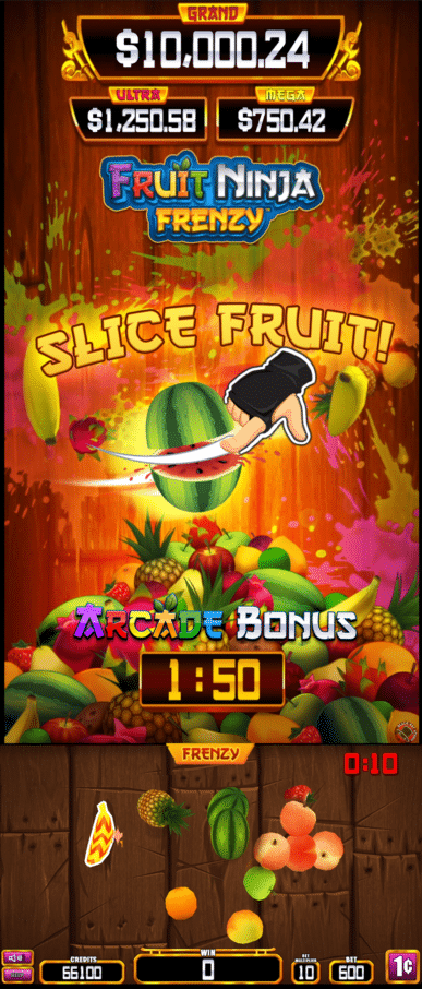 River Rock Casino on X: Who will be our next Fruit Ninja champion? Test  your fruit slicing skills at our Fruit Ninja Slot Tournament tomorrow from  8pm-11pm! The top 10 players will